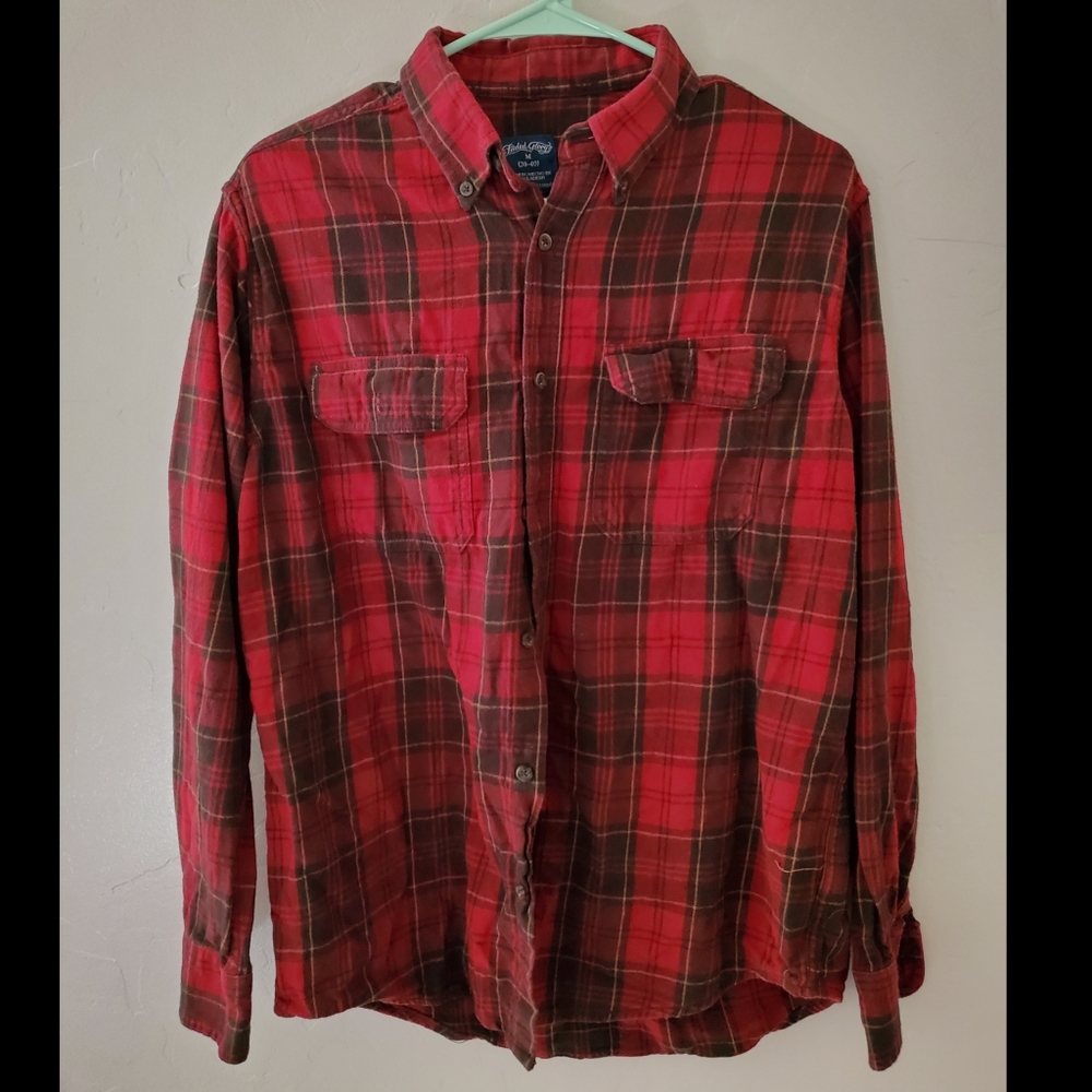 Red casual shirt - Picture 1 of 3